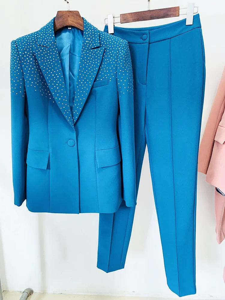 Fashion Designer Runway Suit Set