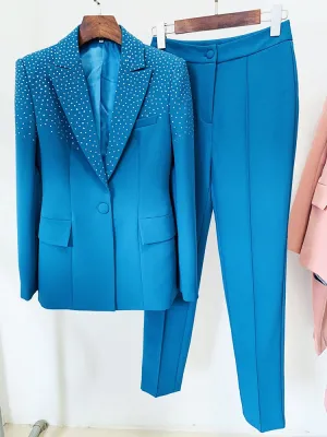 Fashion Designer Runway Suit Set