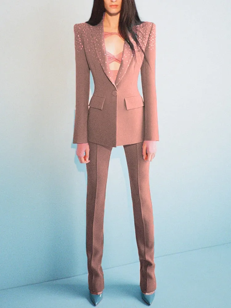 Fashion Designer Runway Suit Set