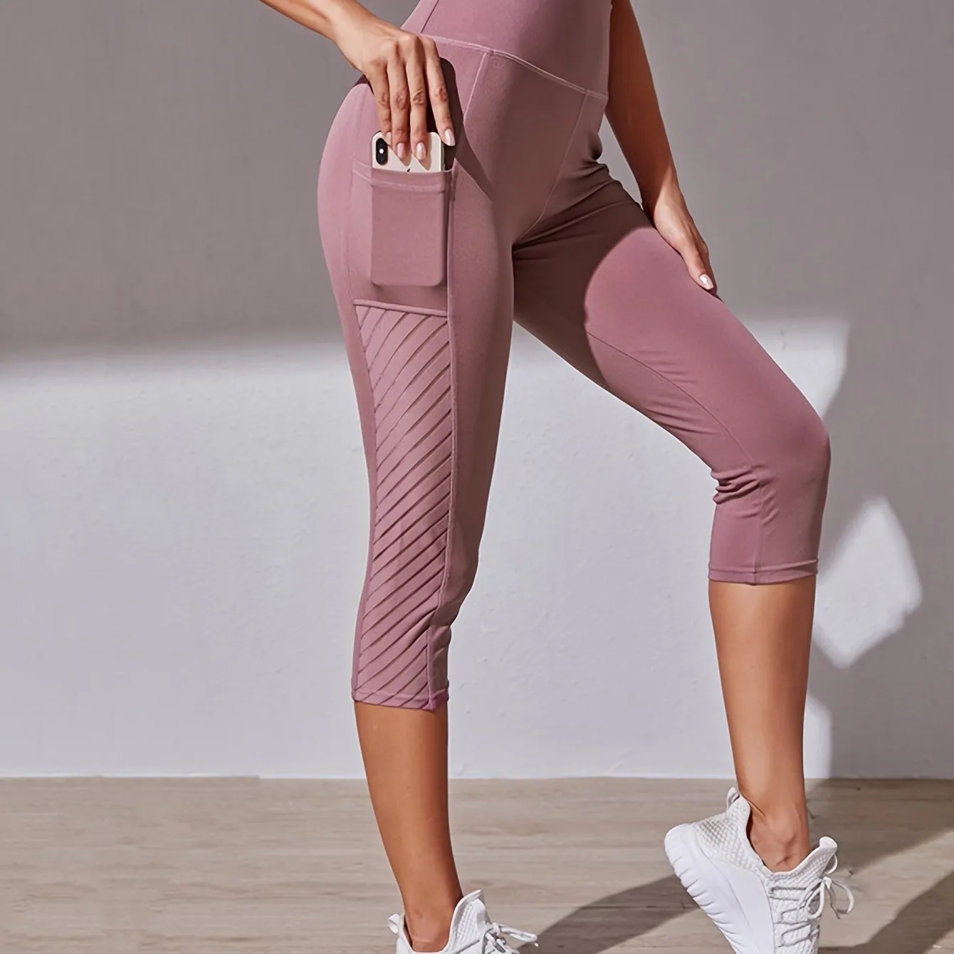 Fashion Yoga Pants, Cropped Pants Leggings, Women's Clothing