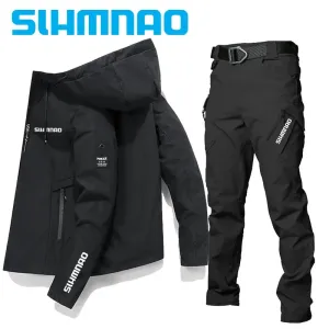 Fishing suit suit jacket tactical pants high quality spring and summer sun protection season outdoor sports waterproof clothing