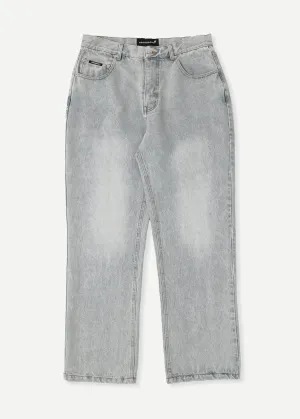 FLY DAZE DENIM PANT - STONE WASH
