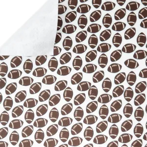 Footballs Printed Felt