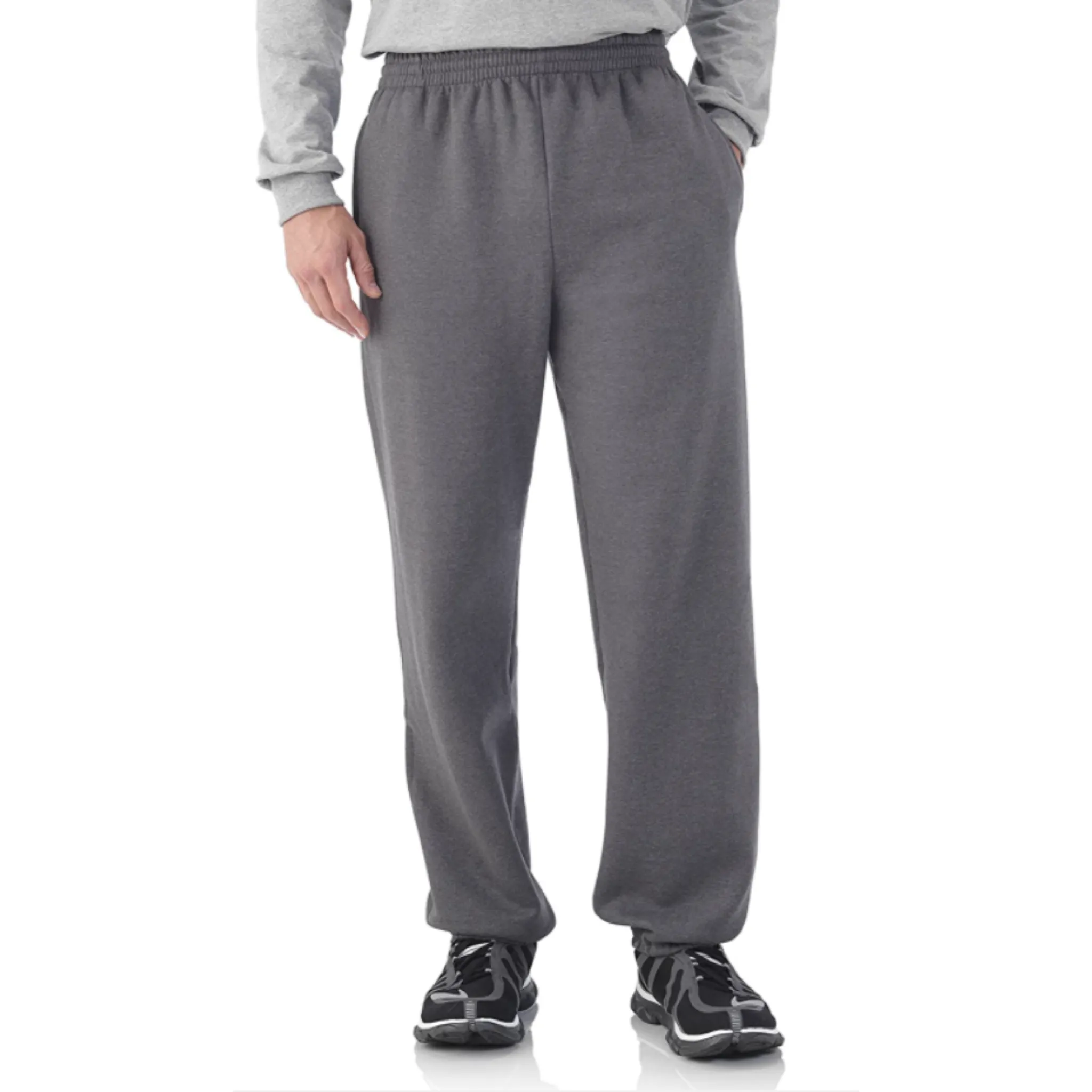Fruit of the Loom Men's Elastic Bottom Sweatpant