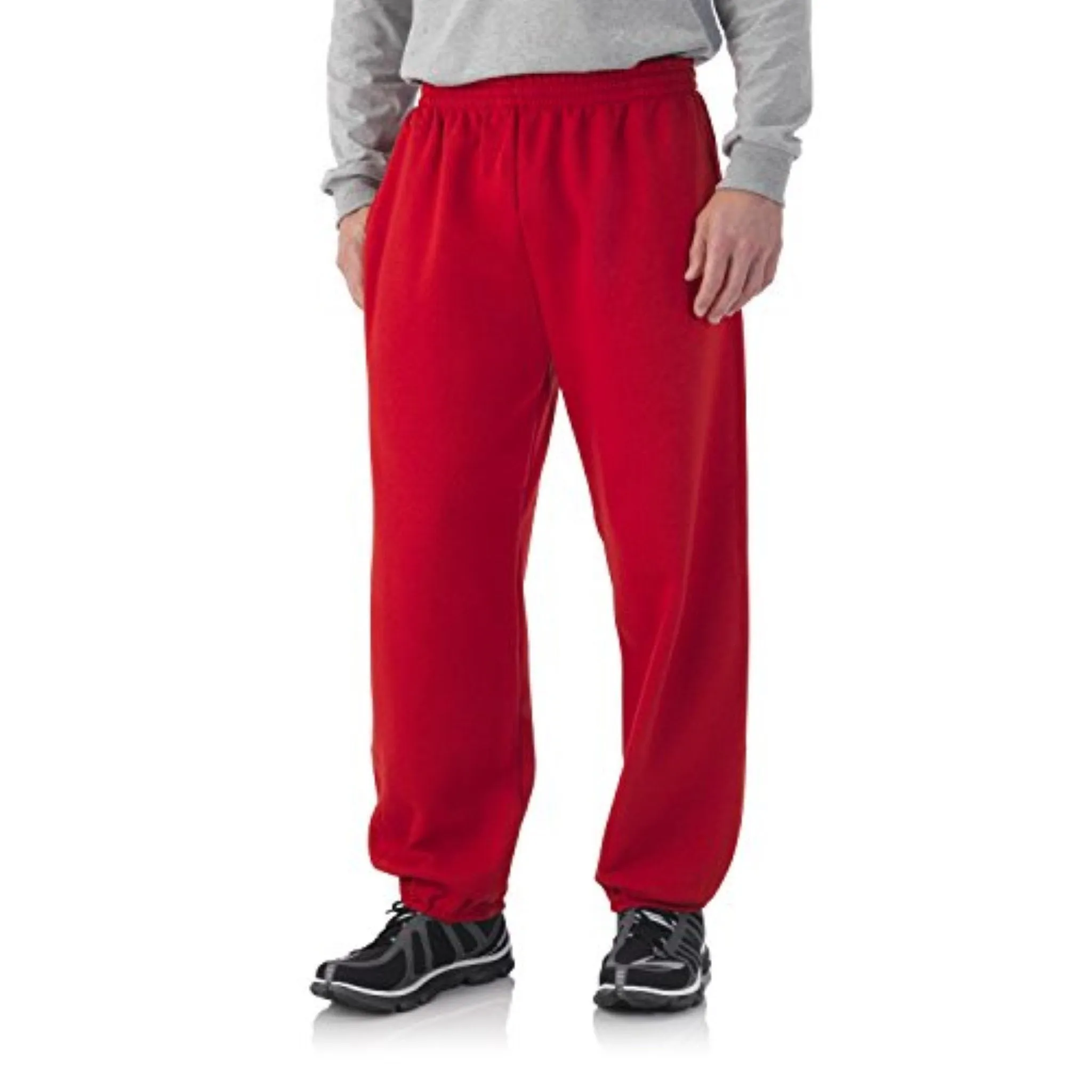 Fruit of the Loom Men's Elastic Bottom Sweatpant