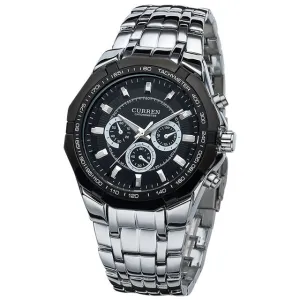 Full stainless steel Casual Sports Watch waterproof