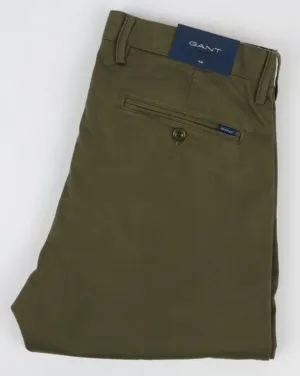 Gant Slim Tech Prep Chino Green