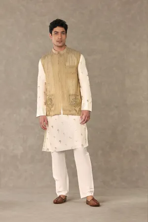 Gold Tissue Bundi Set