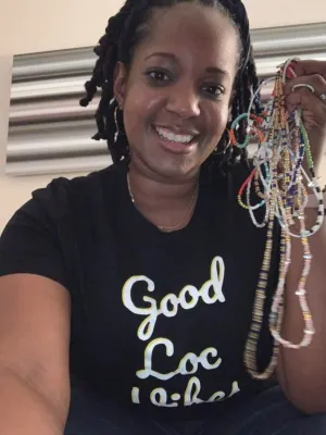 GOOD LOC VIBES TEE (BLK)