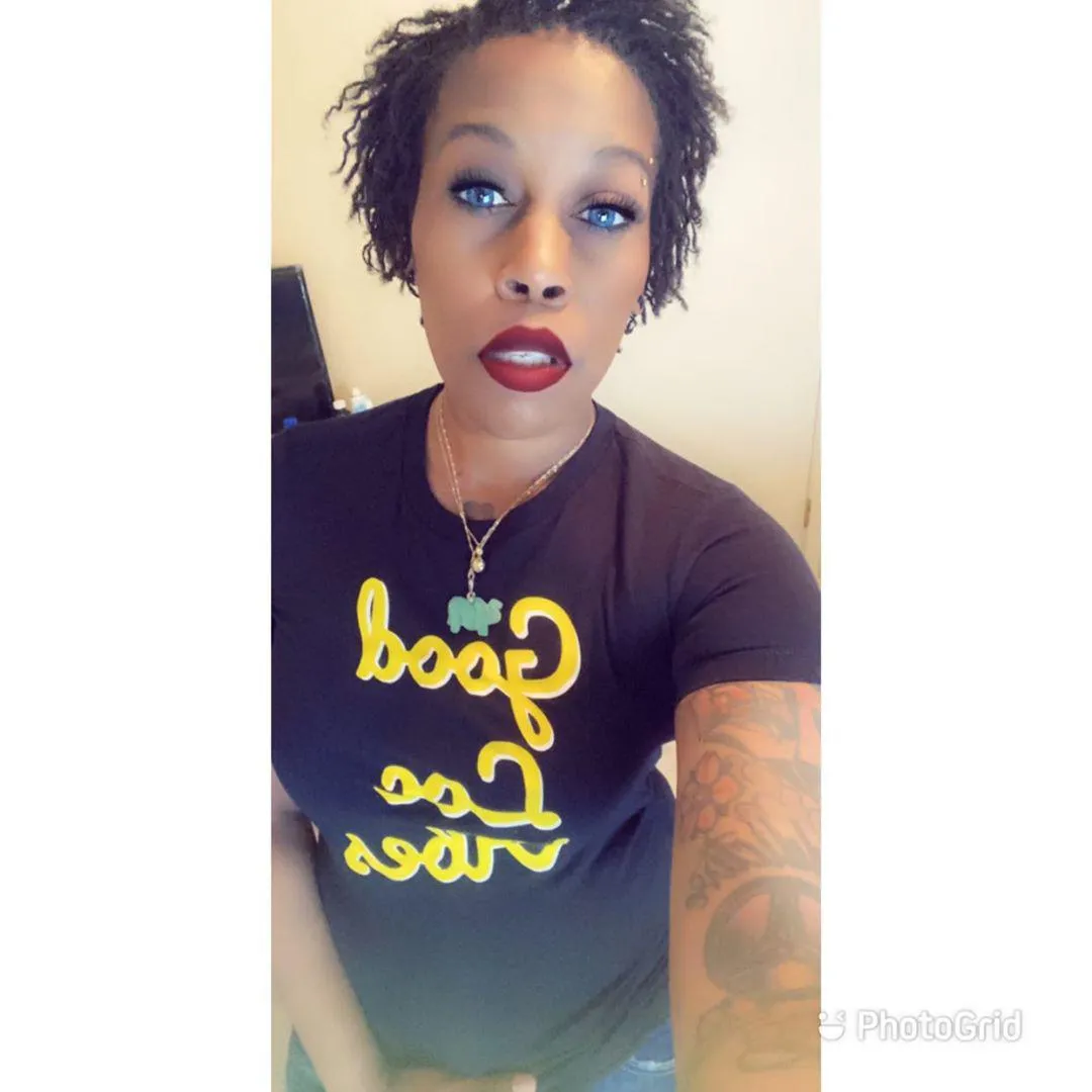 GOOD LOC VIBES TEE (BLK)