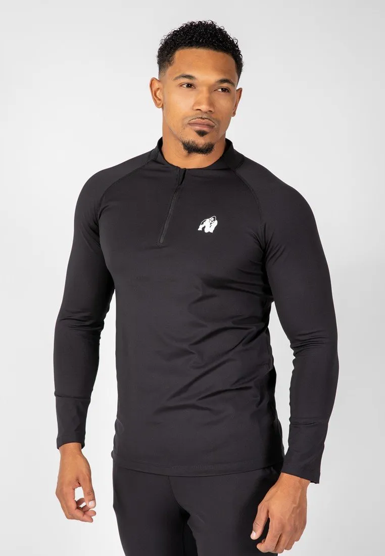 Gorilla Wear Hamilton Hybrid Long Sleeve - Black