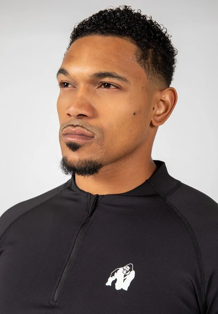 Gorilla Wear Hamilton Hybrid Long Sleeve - Black