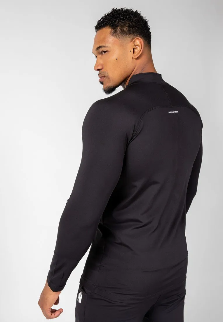 Gorilla Wear Hamilton Hybrid Long Sleeve - Black