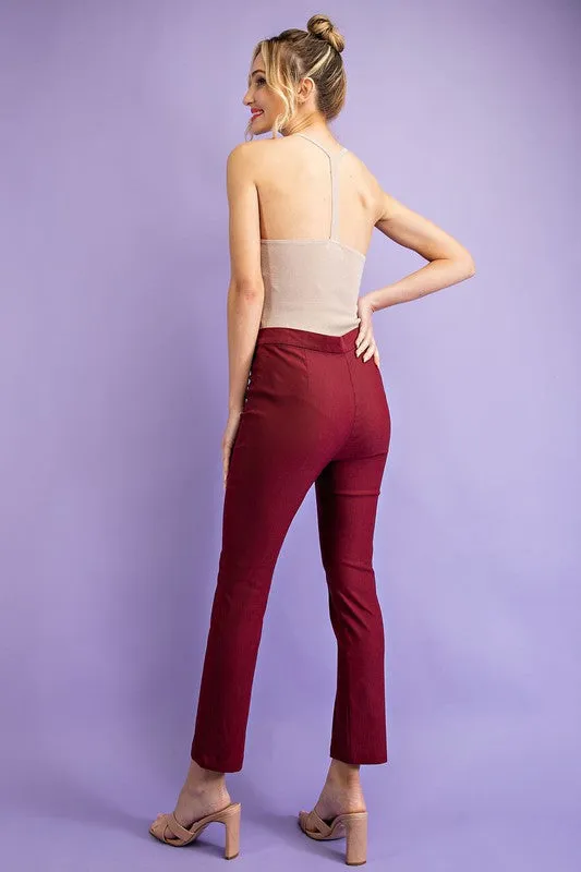 GRACELYN SLIM LEG PANTS -