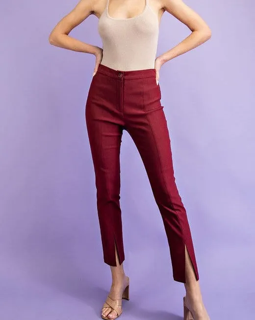 GRACELYN SLIM LEG PANTS -