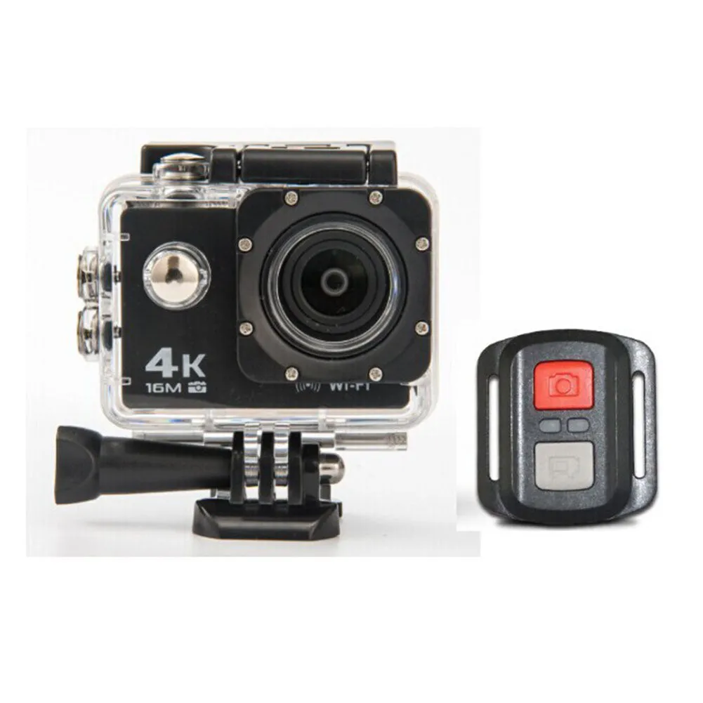 HD 4K WIFI Action Camera 1080p 60fps Mini Cam 30M Waterproof Go Sport DVR Extreme Pro Cam Black