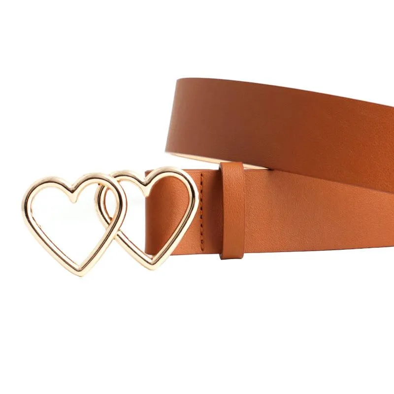 Hearts Design Buckle Belt