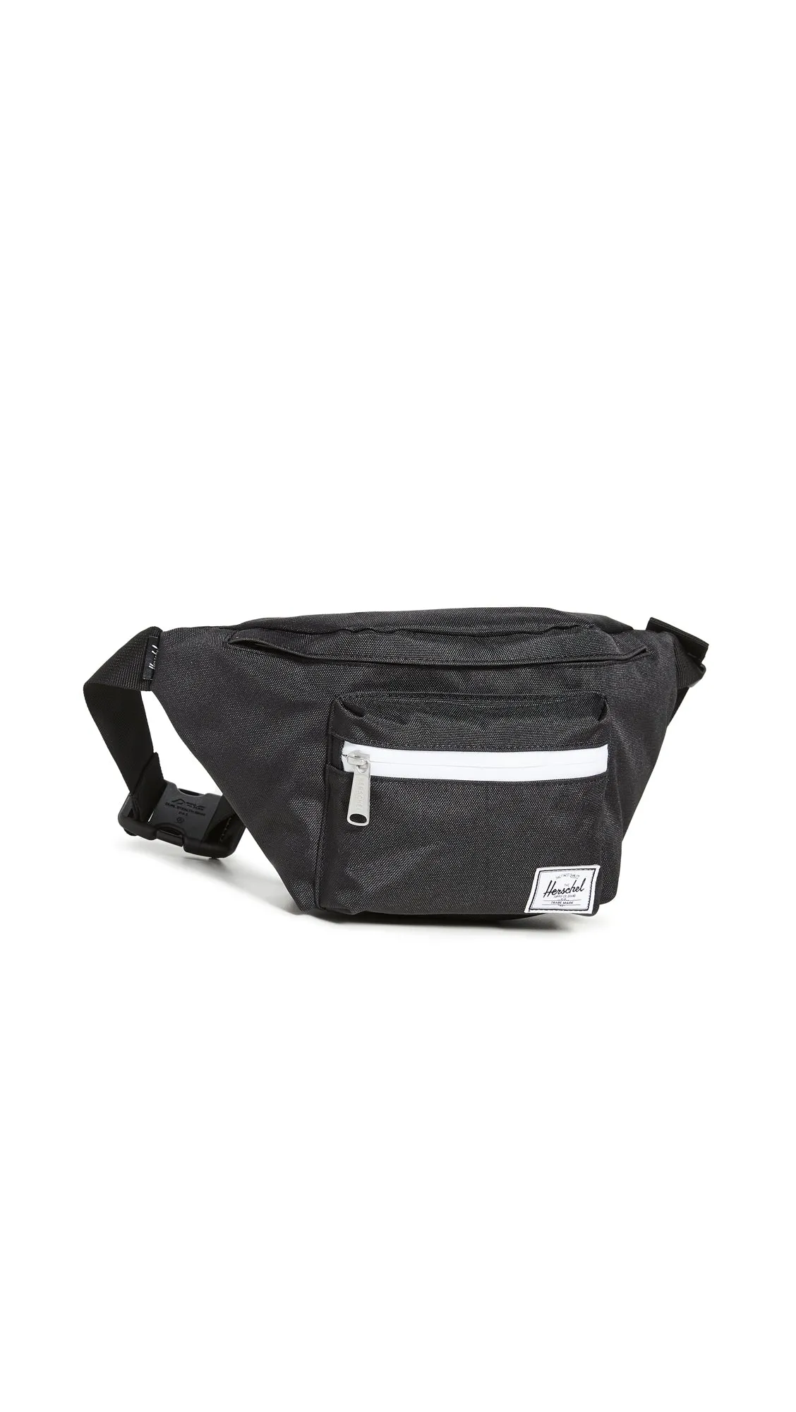 Herschel Seventeen Waist Pack Black/Black Zipper