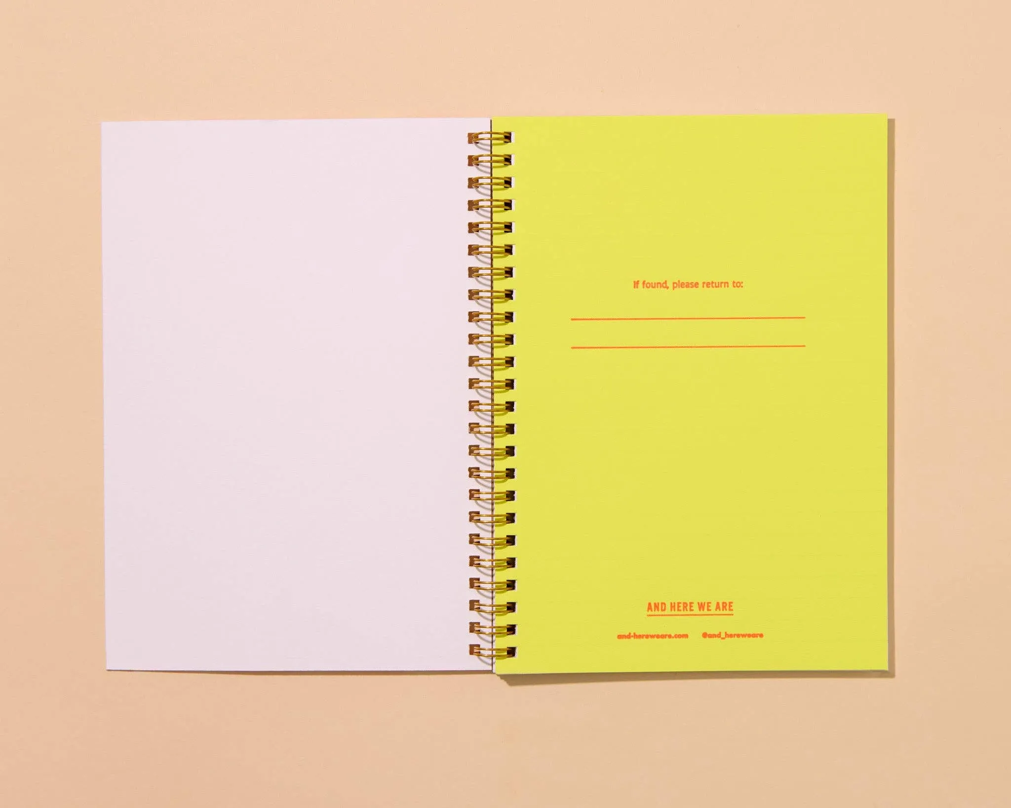 Hot Dogs Letterpress Spiral Notebook
