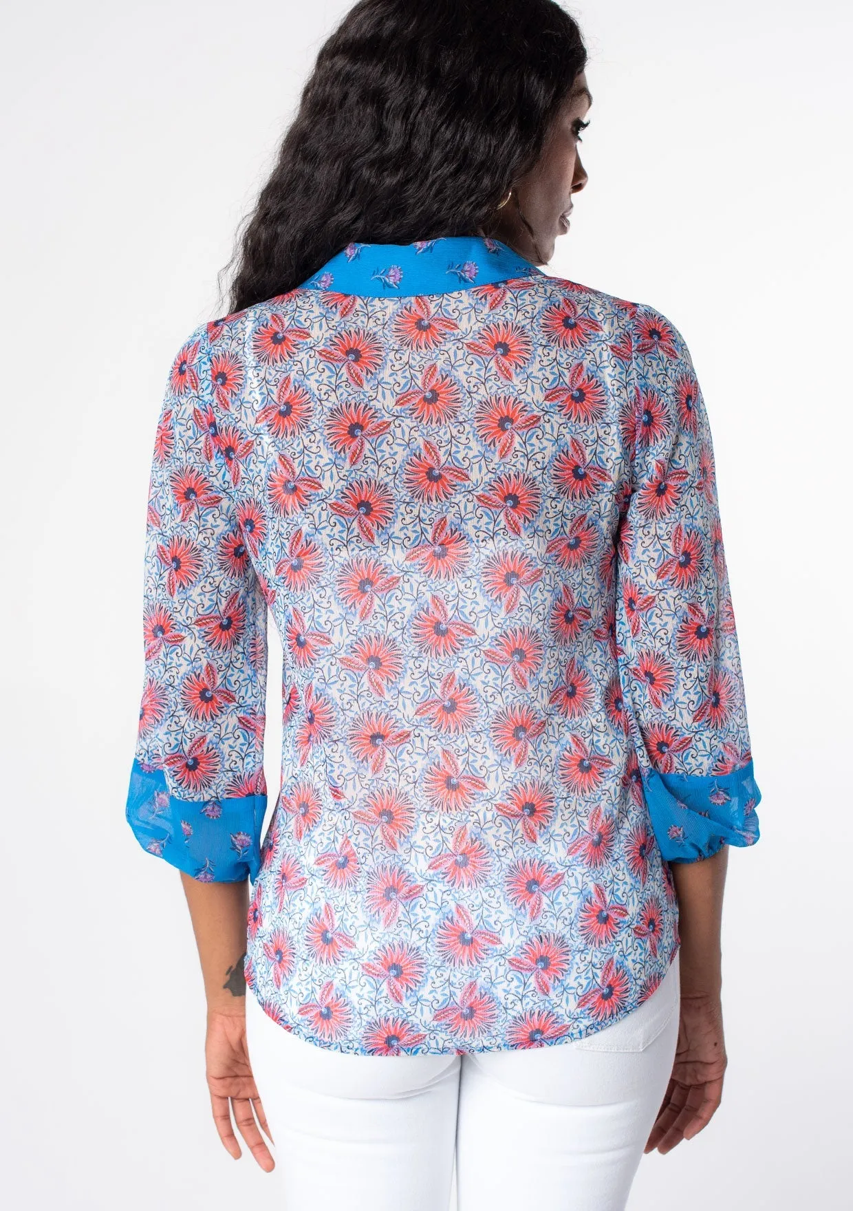 In The Groove Button Up Top
