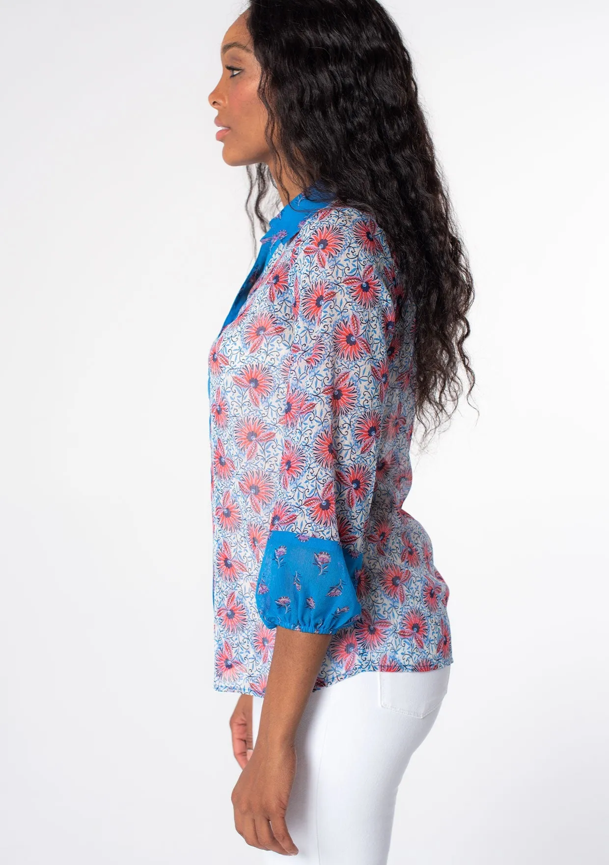 In The Groove Button Up Top