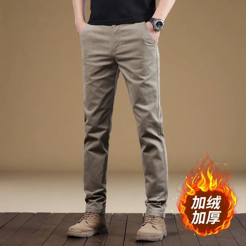 INSTOCK- New casual pants men's loose straight trouser