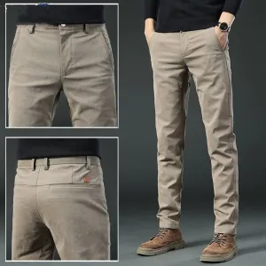 INSTOCK- New casual pants men's loose straight trouser