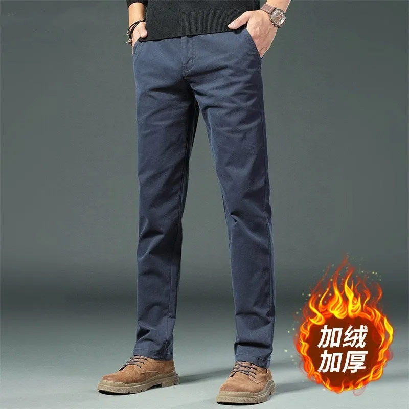 INSTOCK- New casual pants men's loose straight trouser