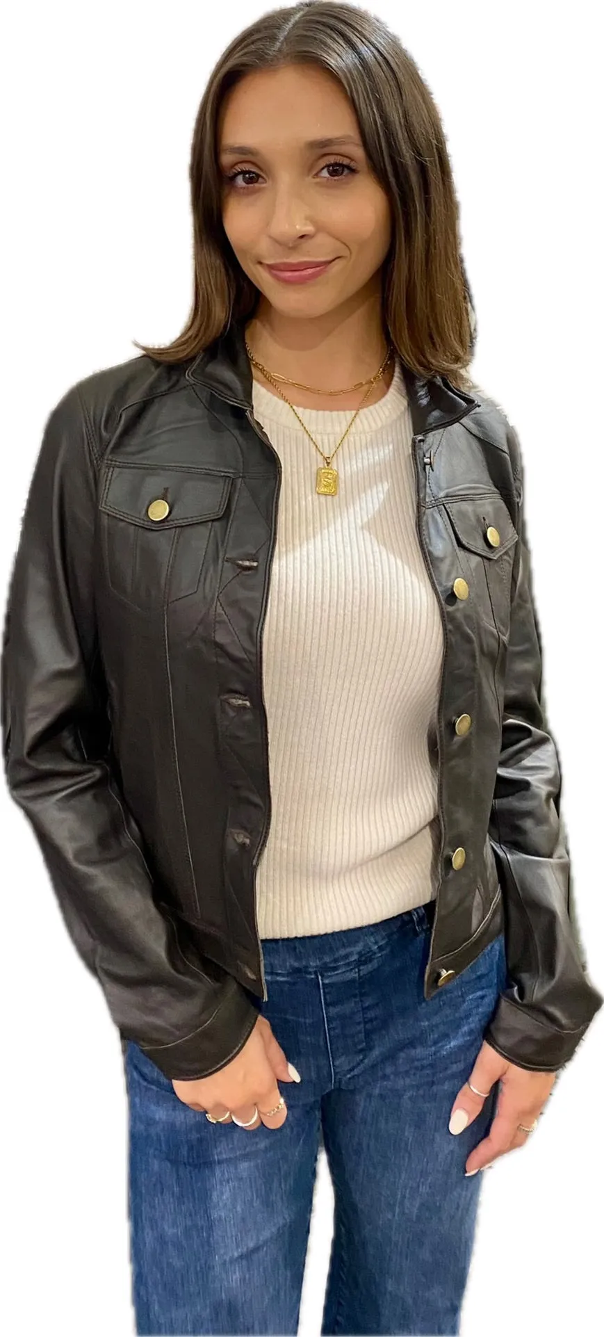Jakett Alexa Burnished Leather No Fringe