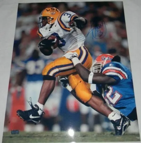 KEVIN FAULK AUTOGRAPHED SIGNED LSU TIGERS VS FLORIDA GATORS 16x20 PHOTO COA