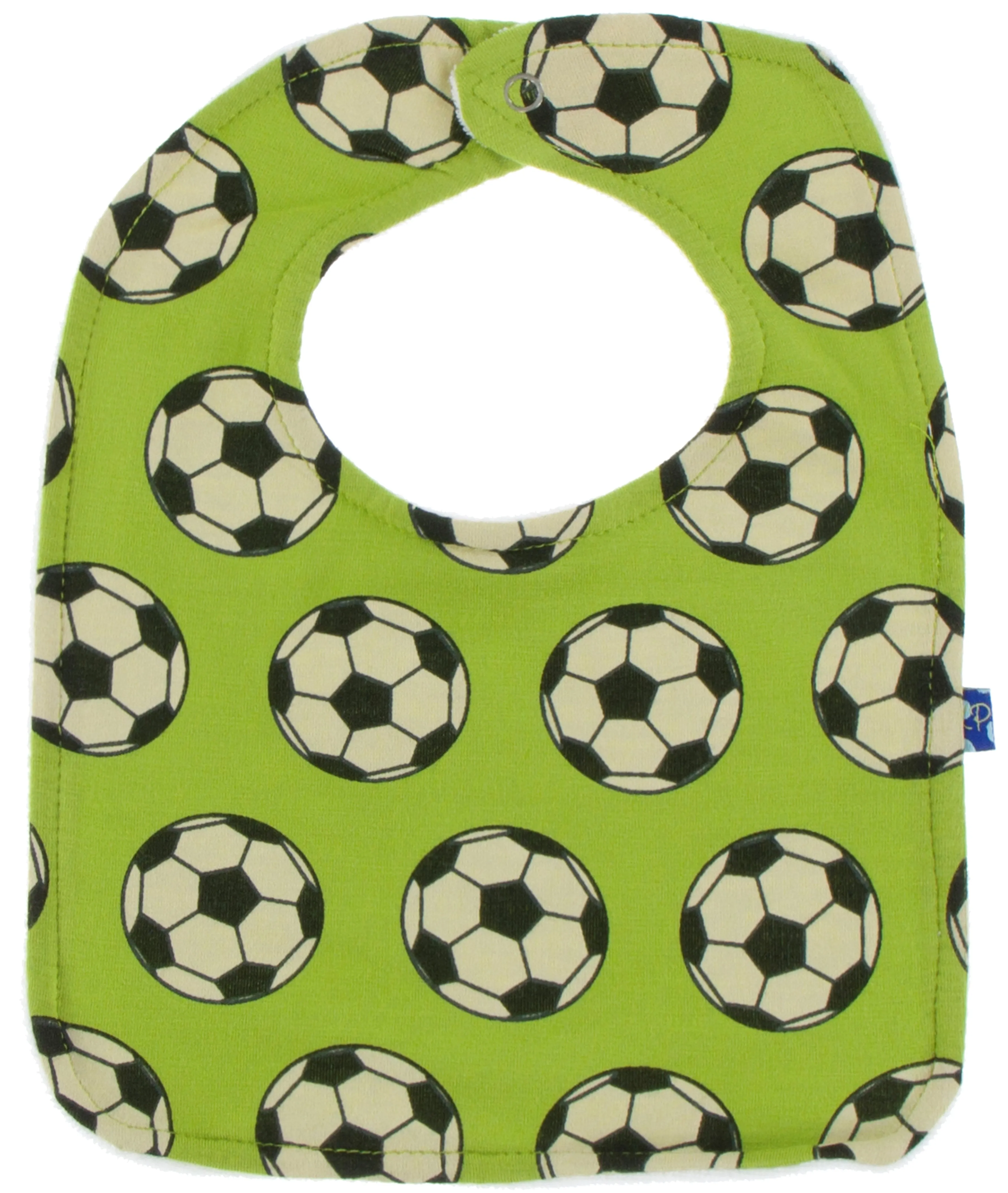 KicKee Pants Bib Set-Amazon Houses/Meadow Soccer/Tamarin Brazil Stripe