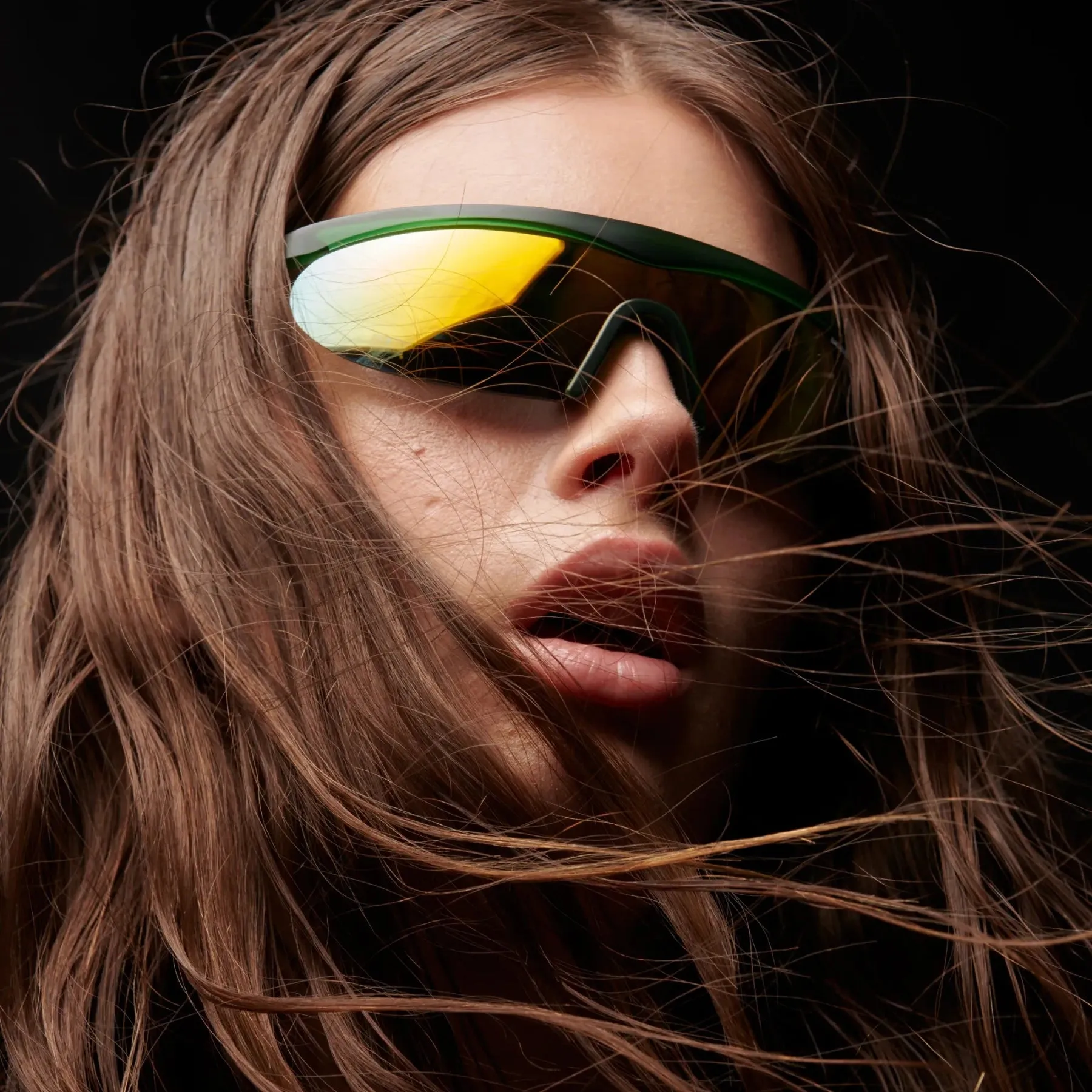 Koharu Eclipse - Green/D  Amber Mirror