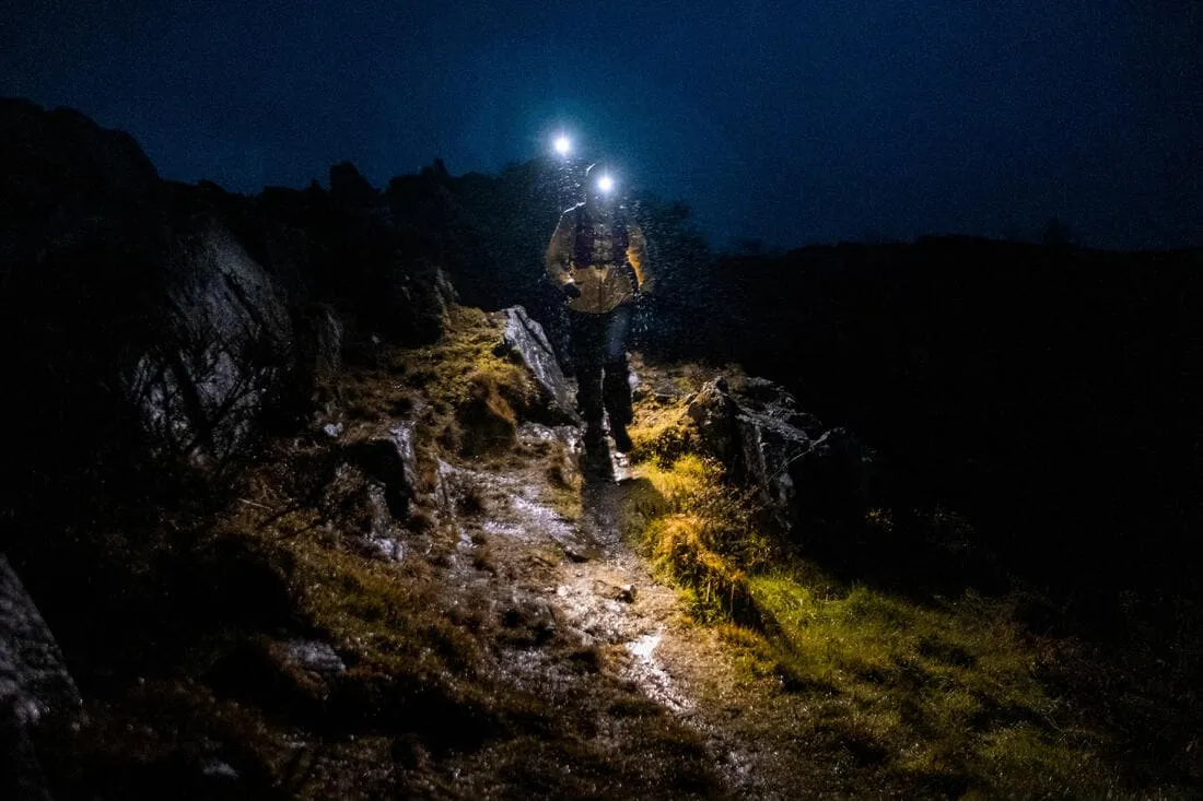 LAMPE FRONTALE TRAIL RUNNING ONTRAIL 900 LUMENS - EVADICT