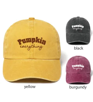 LCAP2971 - Pumpkin Everything Washed Twill Baseball Cap