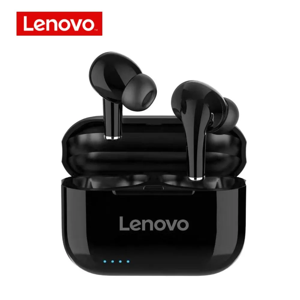 Lenovo Lp1s Bluetooth Sports Hifi Stereo Earbuds With Mic - White