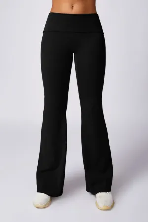Lexi high-waisted flared leggings