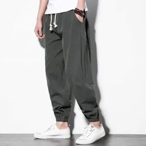 Linen Casual Baggy Loose Harem Pants