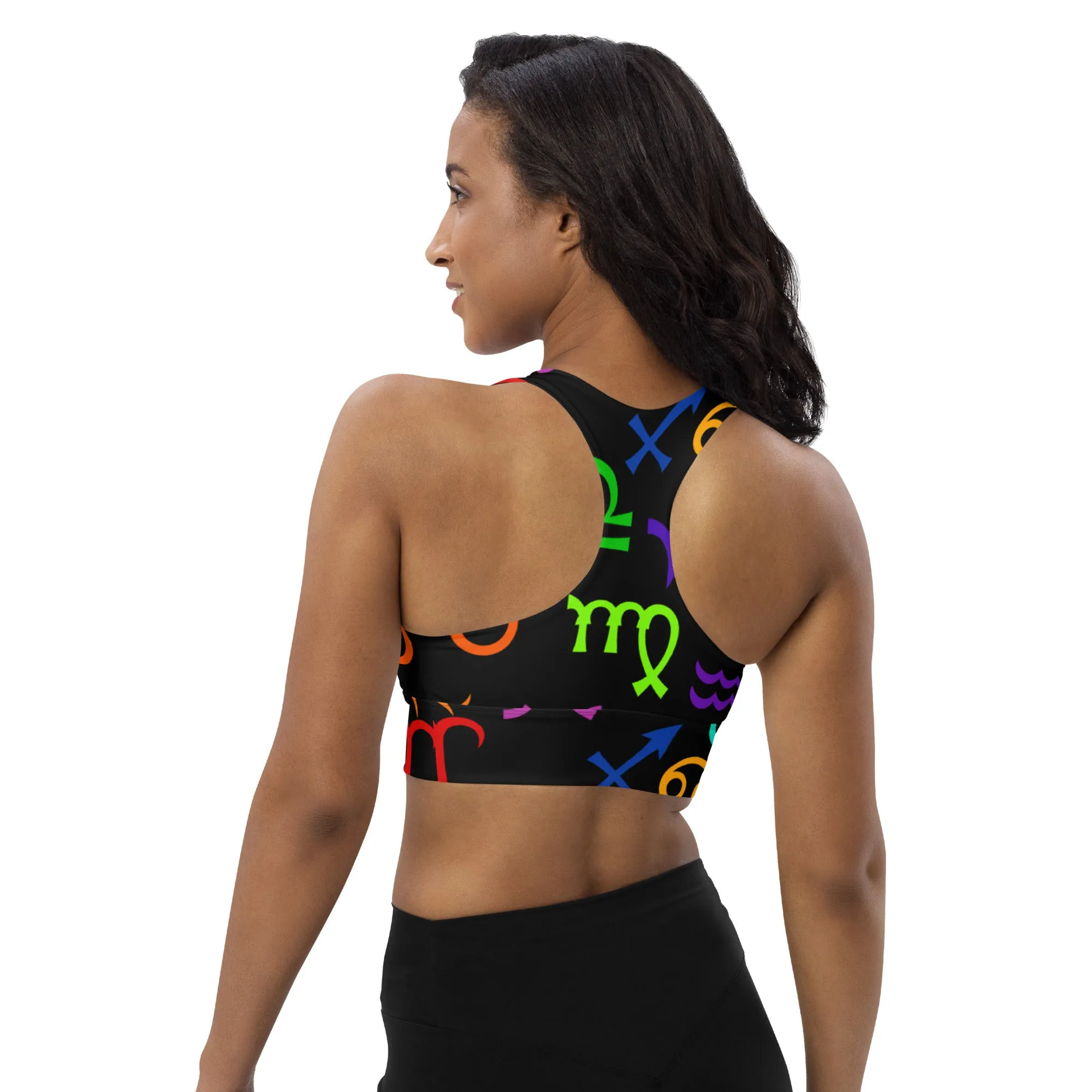 Longline sports bra Zodiac