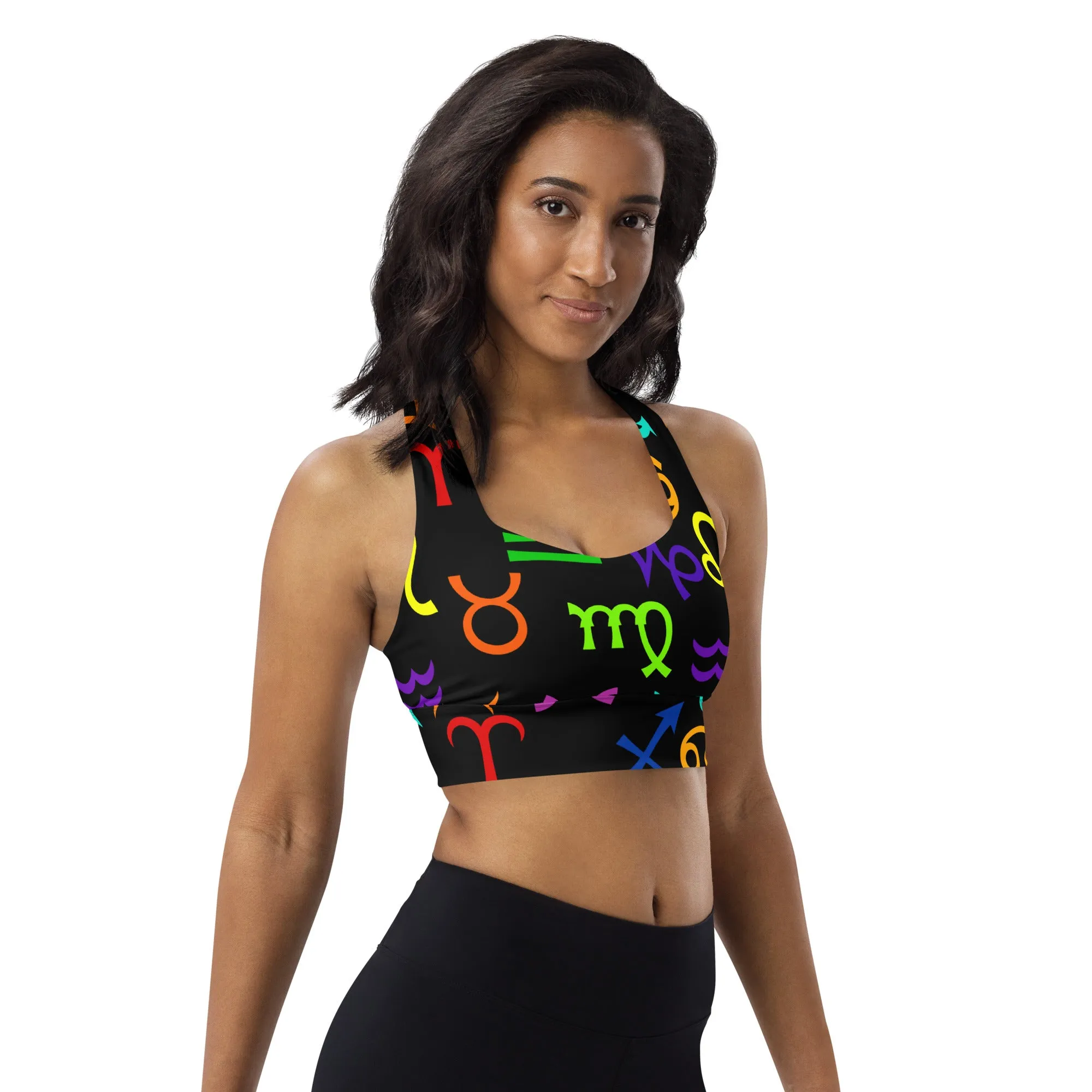 Longline sports bra Zodiac