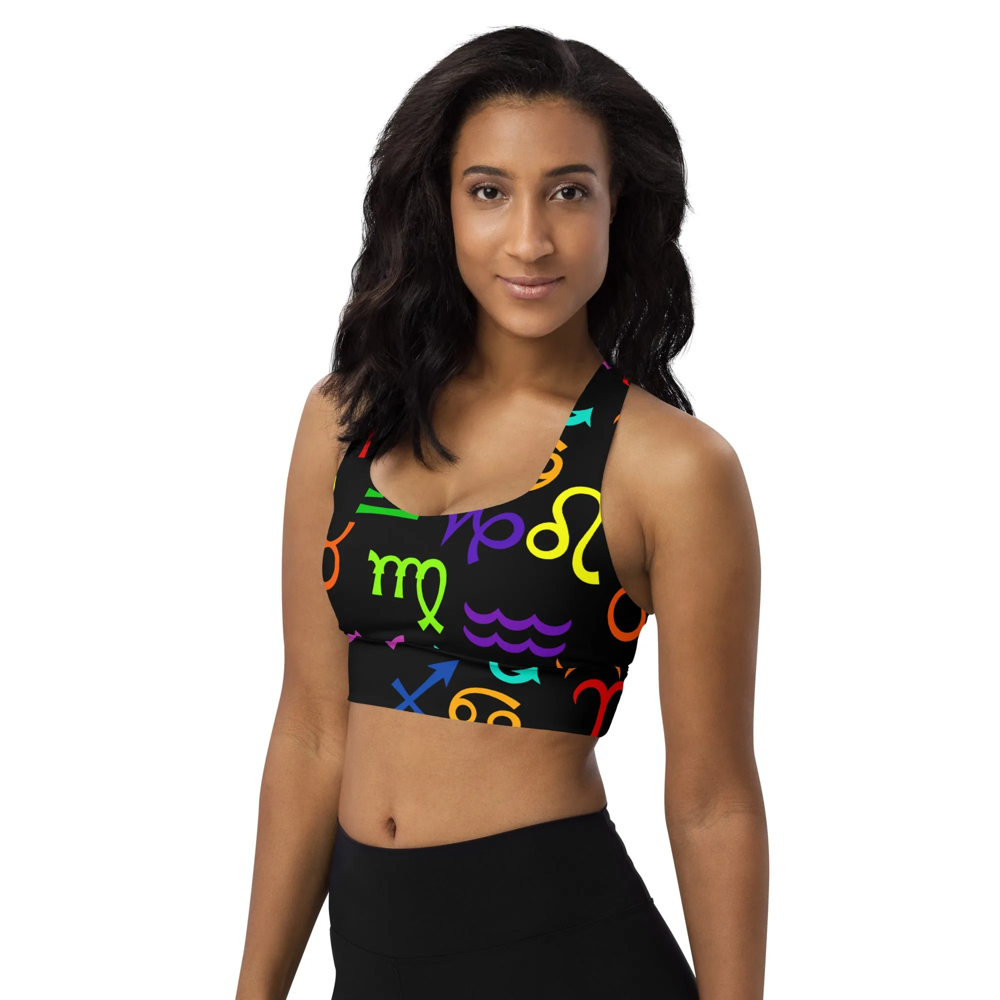 Longline sports bra Zodiac