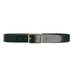 Loop Leather Tess Belt - Gold Buckle