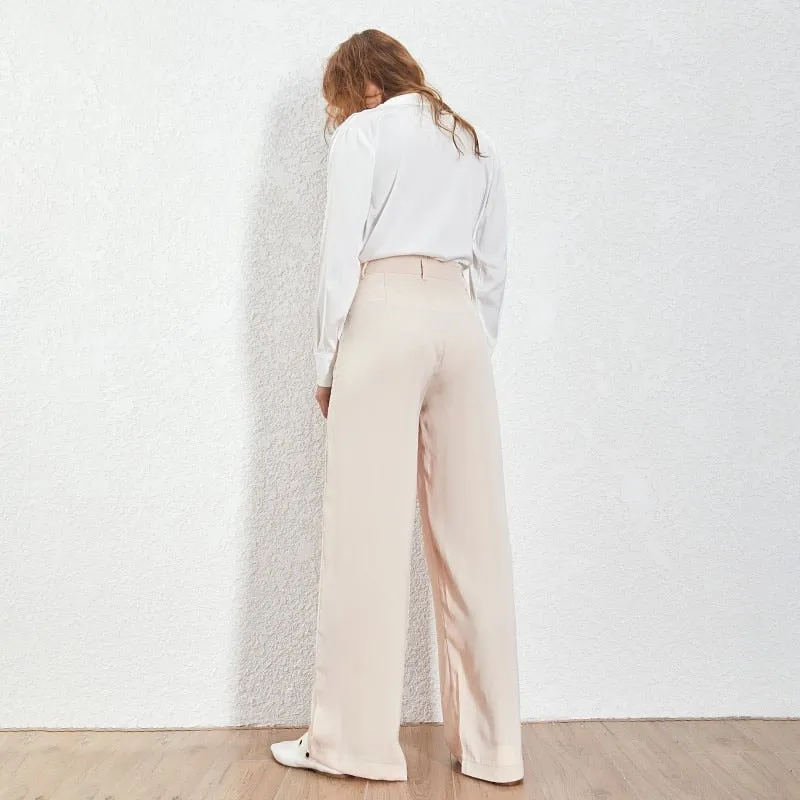 Loose Casual Trousers High Waist Maxi Wide Leg Pants