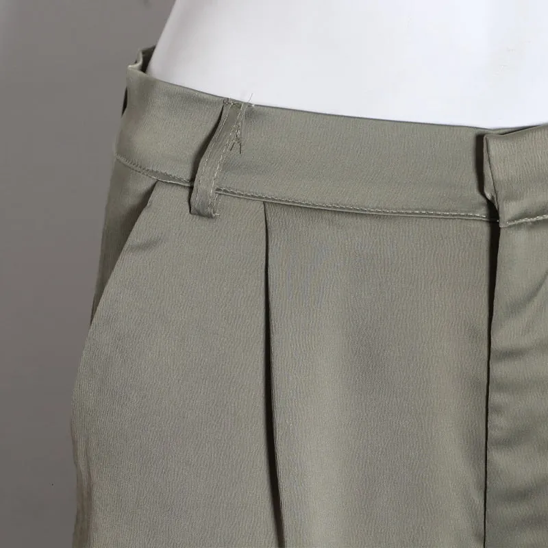 Loose Casual Trousers High Waist Maxi Wide Leg Pants