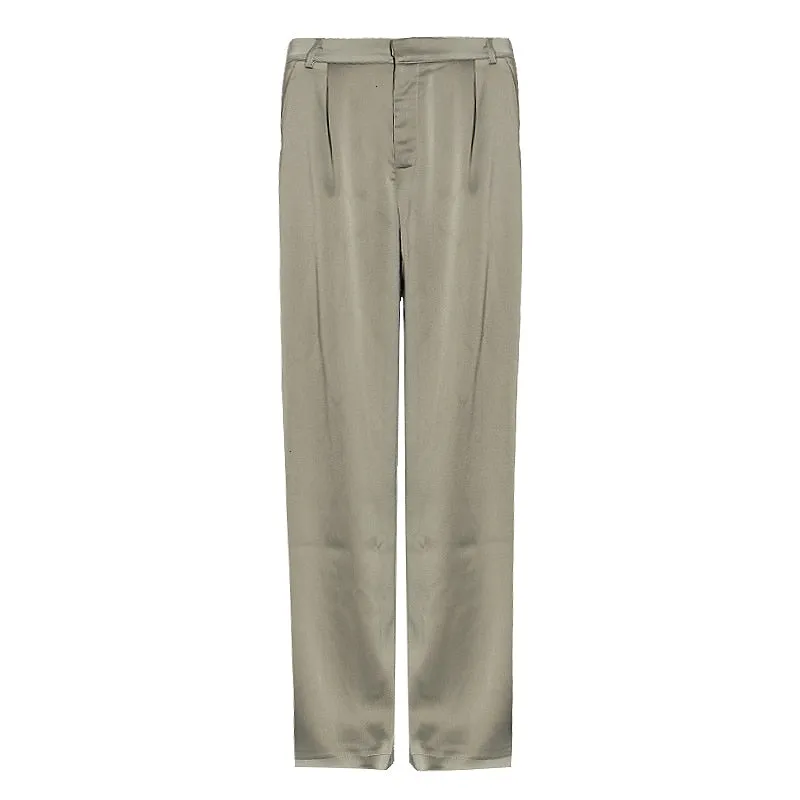 Loose Casual Trousers High Waist Maxi Wide Leg Pants