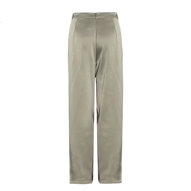 Loose Casual Trousers High Waist Maxi Wide Leg Pants