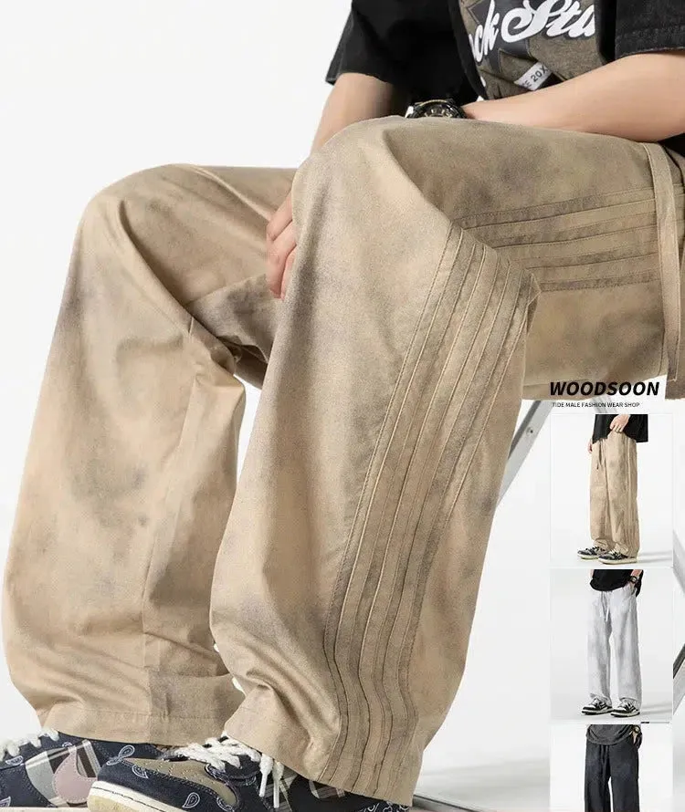 Loose Fit Drawstring Pants