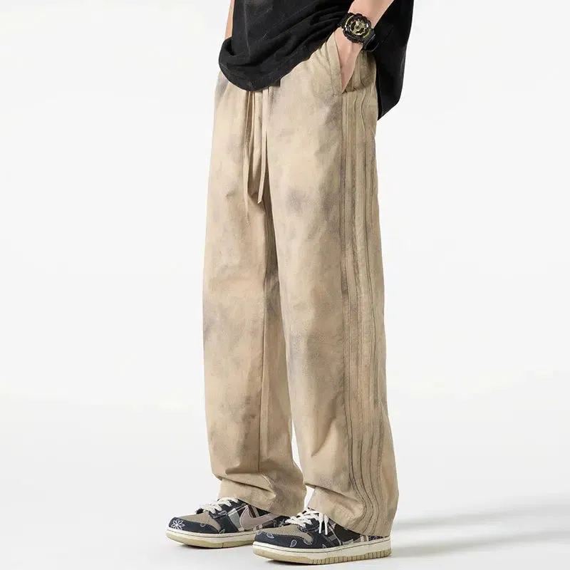 Loose Fit Drawstring Pants