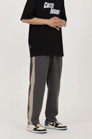 Loose Side Stripe Track Pants