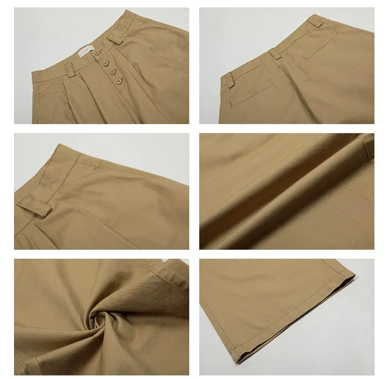 Loose Wide-Leg Casual Pants