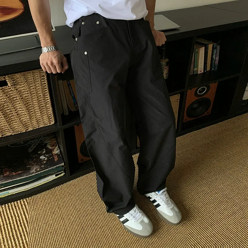 Loose Wide-Leg Casual Pants